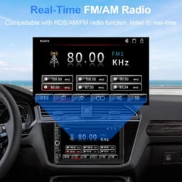 Video In-Dash Units w/GPS EQ Double Din Car Radio Stereo 7 Inch Touch Screen Sup gallery image 3