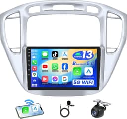 9 Inch Touchscreen Car Radio Toyota Highlander 2001-2007 Wireless CarPlay GPS gallery image 1