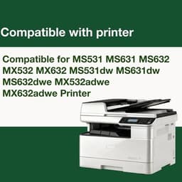 66S1H00 Black Toner Cartridge High Yield Replacement for Lexmark 66S1H00 Toner gallery image 2