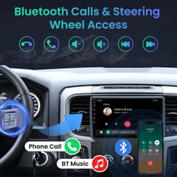 Car Radio Stereo 9″ Android 12 GPS Wireless CarPlay 5G WiFi for Dodge Ram gallery image 2