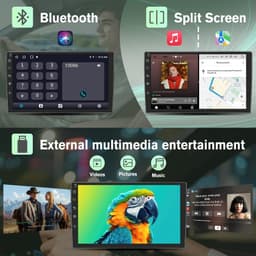 9in Android Car Stereo for Ford Escape 2012-2017 Wireless CarPlay GPS Bluetooth gallery image 3