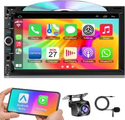 Video In-Dash Units w/GPS EQ Double Din Car Radio Stereo 7 Inch Touch Screen Sup gallery image 1