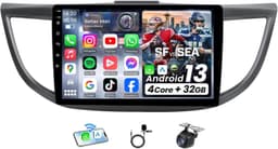 9″ Android 12 Car Stereo for Honda CRV 2012-2016 Wireless CarPlay GPS gallery image 1