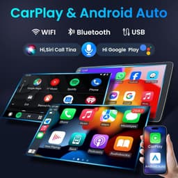 Android 13 Car Stereo Wireless CarPlay Android Auto Toyota RAV4 2013-2018: 4GB+6 gallery image 3