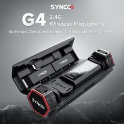 G4 2.4G Wireless Microphone System 200M Range Noise Cancel Mini Mic Kit gallery image 6