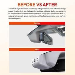 4K Front Rear Dash Cam for Honda CR-V 2023-2025 OEM Style FUVYMYT gallery image 3