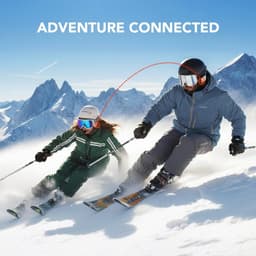 Snow Sports Helmet Communicator Mesh Wave Intercom Glove Friendly Mount gallery image 4