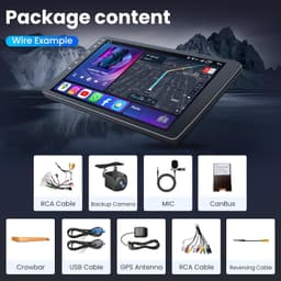 9in IPS Android Car Stereo Ford Focus 2012-2018 Wireless CarPlay Android Auto GP gallery image 3