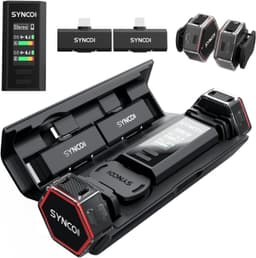 G4 2.4G Wireless Microphone System 200M Range Noise Cancel Mini Mic Kit gallery image 1