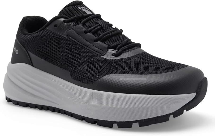 Men’s Orthopedic Wide Running Shoes Arch Support Plantar Fasciitis Pain Relief