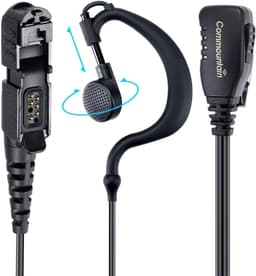 G Shape Earpiece with Mic for Motorola XPR3300e XPR3500e PTT Durable gallery image 1
