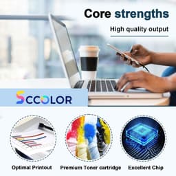 High Yield Black Toner Cartridge 6500 Pages w New Chip for Xerox B410 B415 006R0 gallery image 6