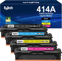 414A Toner Cartridge,Latest Chip Compatible for HP 414A 414X W2020A for Color La gallery image 5