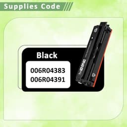 Black Toner Cartridge High-Yield for Xerox C230 C235 006R04391 with Chip gallery image 2