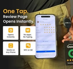 ID & Document Holders Zappycards Wearable NFC Review Card — Retractable Badge Re gallery image 2