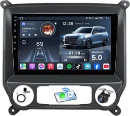 10.1in Touchscreen Car Stereo Wireless CarPlay Android Auto GPS 1080P Camera gallery image 1