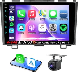 Android 15 Car Stereo 9 Inch GPS 5G WiFi CarPlay Android Auto CRV 07 11 gallery image 1