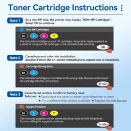 218X 218A Toner Cartridges 4 Pack for HP 3301fdw 3301cdw High Yield gallery image 4