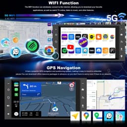 Android 13 Car Stereo Wireless CarPlay Android Auto Subaru Impreza WRX 2008-2014 gallery image 5