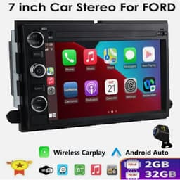 Video In-Dash Units w/GPS 2004 Car Radio Ford F150 Radio 2004 2008: 7in HD Touch gallery image 7