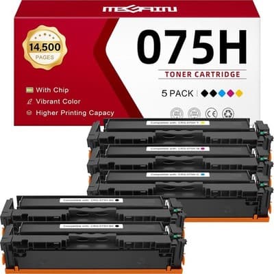 075H 075 High Capacity Toner Cartridge Replacement for Color imageCLASS MF665Cdw
