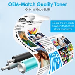 T08 Toner Cartridge for Canon imageCLASS X LBP1238 MF1238 High Yield Black gallery image 3