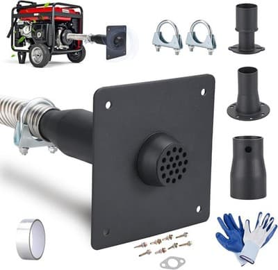 CZ8068 Generator Parts & Accessories Wall Plate Adapters Safely Vents Reduces No