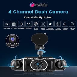 Other Car Video 360° Dash Cam Front/Rear/Inside/Side 4 Channel Dash Camera FHD 1 gallery image 6