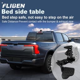 Running Boards & Step Bars 68582251AA 2024 82216597AC Rear Bed Step Retractable gallery image 5