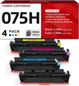 075H High Capacity Toner Cartridge MF665CDW Compatible Replacement for Canon 075 gallery image 1
