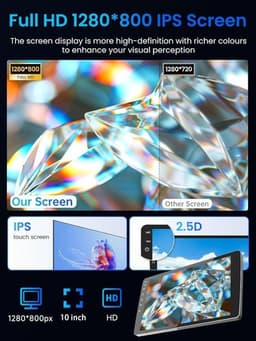 Android 13 Car Stereo GPS WiFi CarPlay Android Auto for Honda CRV 2002–2006 gallery image 5