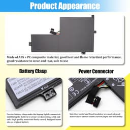 L22B3PG0 L22D3P71 Laptop Battery 47Wh for Lenovo 100e 300e 500e Gen 4 gallery image 6