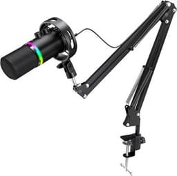 Microphones & Wireless Systems Yanmai Gaming Microphone Dynamic RGB PC Microphon gallery image 1