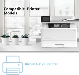 TNP92 Toner Cartridge 4 Pack for Konica Bizhub C3120i 6000 Page Yield gallery image 2