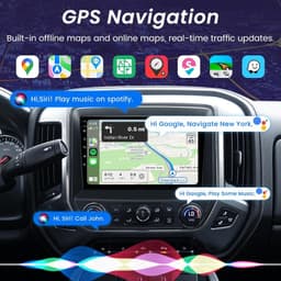 10.1in Touchscreen Car Stereo Wireless CarPlay Android Auto GPS 1080P Camera gallery image 5