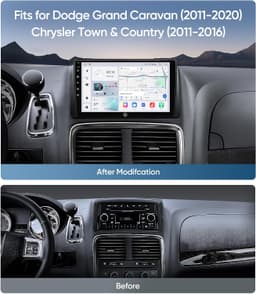 9in Car Stereo for Dodge Grand Caravan 2011-2020 CarPlay Android Auto gallery image 7