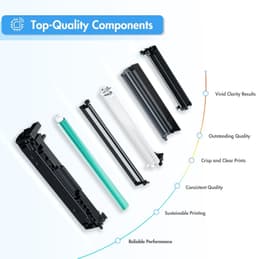 075H Toner Cartridge Set 4 Pack High Yield for MF665CDW LBP646Cdw gallery image 7