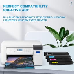 TN-635XL TN-635 High Yield Toner Cartridges 4 Pack for HL MFC L8000 Series gallery image 3