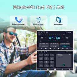 9in Android Touchscreen Radio for Ford Kuga 2013-2016 CarPlay Camera WiFi gallery image 3