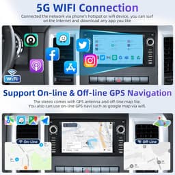 Video In-Dash Units w/GPS 2009 4Core 64GB ROM Car Radio Dodge Ram 1500 2500 3500 gallery image 4