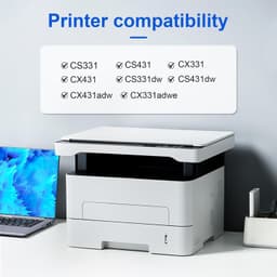 20N10K0 Toner for Lexmark CS331 CS431 CX331 CX431 High Yield Black gallery image 3