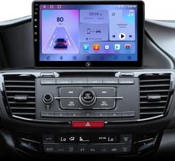 10in Android 13 Car Stereo Wireless CarPlay Android Auto Honda Accord GPS Bundle gallery image 1