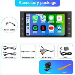 Android 13 Car Stereo Wireless CarPlay Android Auto Subaru Impreza WRX 2008-2014 gallery image 2