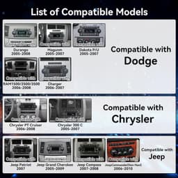 Android 13 Car Stereo Wireless CarPlay Android Auto Dodge Ram 1500/2500/3500 GPS gallery image 6