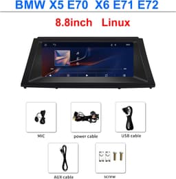 Video In-Dash Units w/GPS CCC 2007 8.8in CarPlay Screen BMW E70 E71 2007 2010 Ye gallery image 2