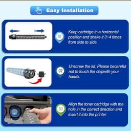 IM C4510 IM C6010 Toner Cartridges 4 Pack with Chip High Yield Compatible Bundle gallery image 4