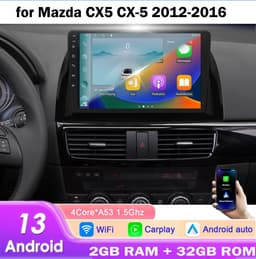 6.36″ Single Din Car Stereo Touchscreen Wireless CarPlay Android Auto GPS gallery image 8