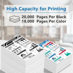 T09 T09L Toner Cartridge 4 Pack Extra High Yield w Chip for LBP1127C gallery image 5