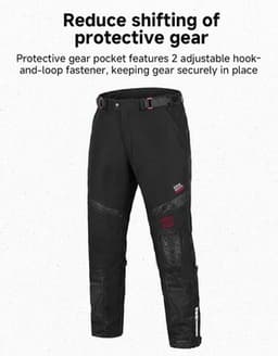 Motorcycle Pants & Chaps KEMIMOTO Men's Motorcycle Pants Men Adjustable CE Armor gallery image 4