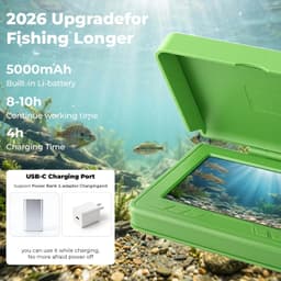 Underwater Fishing Camera 220° Ultra Wide 4.3in LCD Night Vision Waterproof 98ft gallery image 4